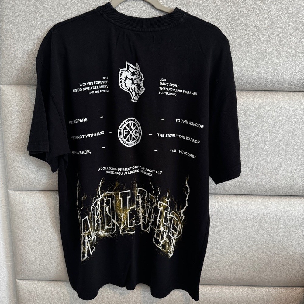 Darc Sport Black Wolves Graphic Tee - Picture 4 of 4